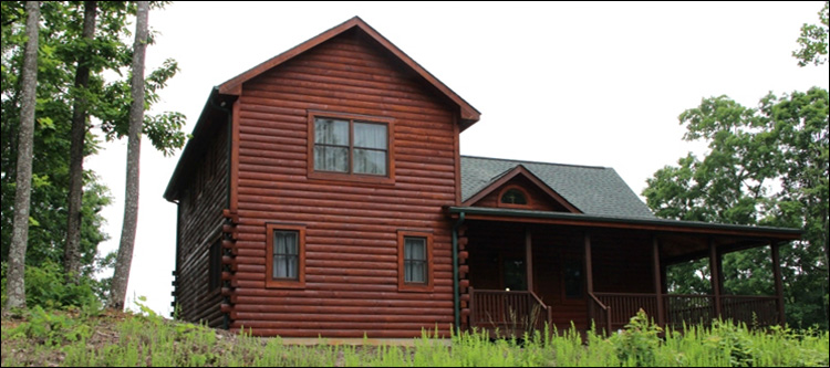 Professional Log Home Borate Application  Cullman County, Alabama